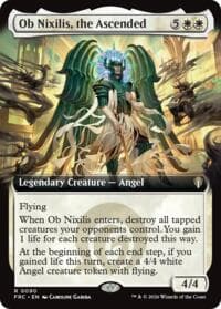 Ob Nixilis, the Ascended (Extended Art) - Commander: Reality Fracture - Magic: The Gathering card