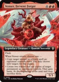 Venser, Fervent Forger (Extended Art) - Commander: Reality Fracture - Magic: The Gathering card