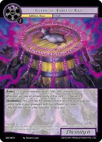 Glyph of Endless Rats - The Quest of the Seven Keys - Force of Will card
