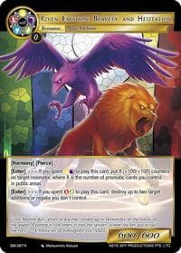 Riven Emotion: Bravery and Hesitation - The Quest of the Seven Keys - Force of Will card