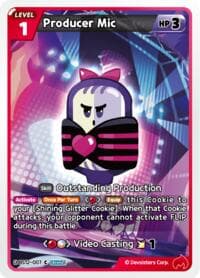 Producer Mic - Festival Arena - CookieRun: Braverse TCG card
