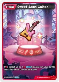 Sweet Jams Guitar - Festival Arena - CookieRun: Braverse TCG card