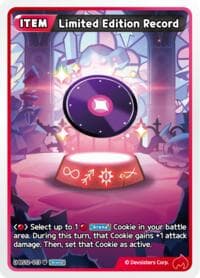 Limited Edition Record - Festival Arena - CookieRun: Braverse TCG card
