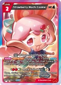 Strawberry Mochi Cookie - Festival Arena - CookieRun: Braverse TCG card