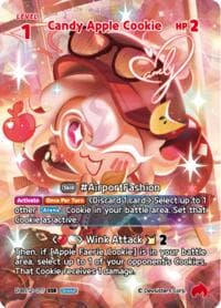 Candy Apple Cookie (SSR) - Festival Arena - CookieRun: Braverse TCG card