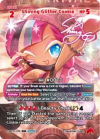 Shining Glitter Cookie (SUR) - Festival Arena - CookieRun: Braverse TCG card
