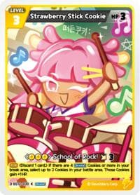 Strawberry Stick Cookie - Festival Arena - CookieRun: Braverse TCG card