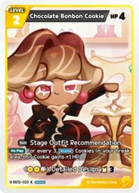 Chocolate Bonbon Cookie - Festival Arena - CookieRun: Braverse TCG card