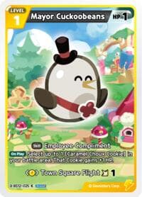 Mayor Cuckoobeans - Festival Arena - CookieRun: Braverse TCG card