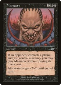 Massacre - Nemesis - Magic: The Gathering card
