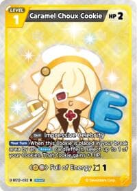 Caramel Choux Cookie - Festival Arena - CookieRun: Braverse TCG card