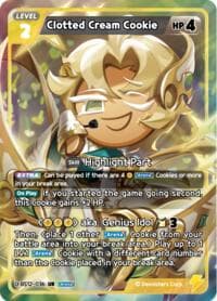 Clotted Cream Cookie - Festival Arena - CookieRun: Braverse TCG card