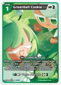 Greenbell Cookie - Festival Arena - CookieRun: Braverse TCG card