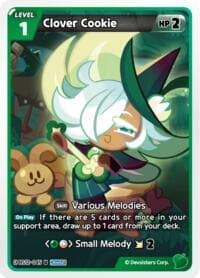 Clover Cookie - Festival Arena - CookieRun: Braverse TCG card