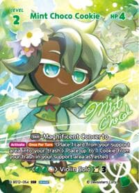 Mint Choco Cookie (SSR) - Festival Arena - CookieRun: Braverse TCG card
