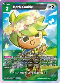 Herb Cookie - Festival Arena - CookieRun: Braverse TCG card