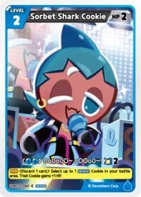 Sorbet Shark Cookie - Festival Arena - CookieRun: Braverse TCG card