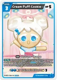 Cream Puff Cookie - Festival Arena - CookieRun: Braverse TCG card
