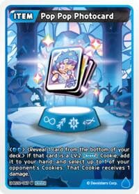 Pop Pop Photocard - Festival Arena - CookieRun: Braverse TCG card