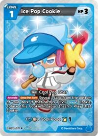 Ice Pop Cookie - Festival Arena - CookieRun: Braverse TCG card