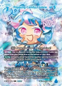 Popping Candy Cookie (SUR) - Festival Arena - CookieRun: Braverse TCG card