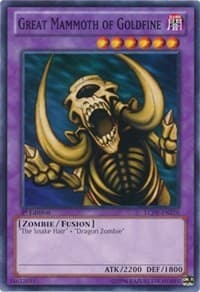 Great Mammoth of Goldfine - Legendary Collection 4: Joey's World - YuGiOh card