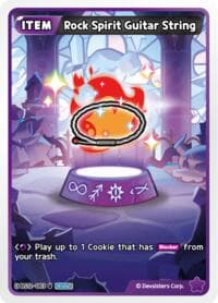 Rock Spirit Guitar String - Festival Arena - CookieRun: Braverse TCG card