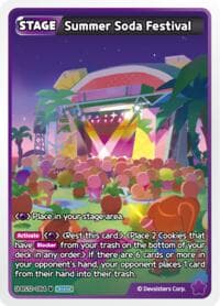 Summer Soda Festival - Festival Arena - CookieRun: Braverse TCG card