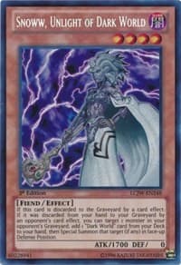 Snoww, Unlight of Dark World - Legendary Collection 4: Joey's World - YuGiOh card
