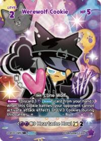 Werewolf Cookie (SEC) - Festival Arena - CookieRun: Braverse TCG card