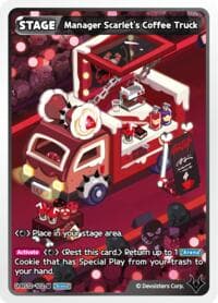 Manager Scarlet's Coffee Truck - Festival Arena - CookieRun: Braverse TCG card