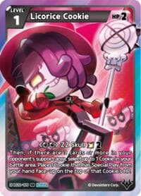 Licorice Cookie - Festival Arena - CookieRun: Braverse TCG card