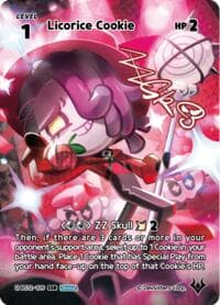 Licorice Cookie (SSR) - Festival Arena - CookieRun: Braverse TCG card
