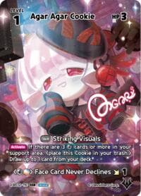 Agar Agar Cookie (SSR) - Festival Arena - CookieRun: Braverse TCG card