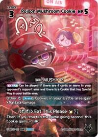 Poison Mushroom Cookie (SUR) - Festival Arena - CookieRun: Braverse TCG card