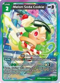 Melon Soda Cookie - Promotion Cards - CookieRun: Braverse TCG card