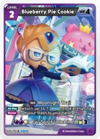 Blueberry Pie Cookie - Promotion Cards - CookieRun: Braverse TCG card