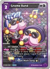 Gnome Band - Promotion Cards - CookieRun: Braverse TCG card