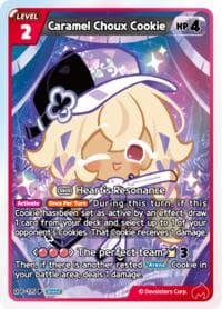 Caramel Choux Cookie (175) - Promotion Cards - CookieRun: Braverse TCG card