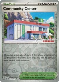 Community Center - Professor Program Promos - Pokemon card