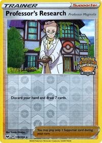Professor's Research [Professor Magnolia] - 178/202 (Regional Championships) [Staff] - League & Championship Cards - Pokemon card
