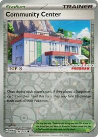 Community Center - 146/167 [Top 8] - Professor Program Promos - Pokemon card
