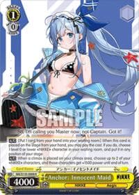 Anchor: Innocent Maid - GODDESS OF VICTORY: NIKKE Vol.2 - Weiss Schwarz card