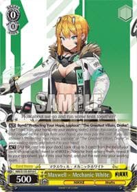 Maxwell - Mechanic White - GODDESS OF VICTORY: NIKKE Vol.2 - Weiss Schwarz card