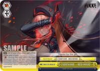 CODENAME - RED HOOD - - GODDESS OF VICTORY: NIKKE Vol.2 - Weiss Schwarz card