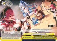 ROMANTIC VALENTINE - GODDESS OF VICTORY: NIKKE Vol.2 - Weiss Schwarz card