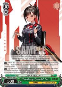 "Overcharge Formula" Zwei - GODDESS OF VICTORY: NIKKE Vol.2 - Weiss Schwarz card