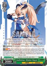 Guillotine: Winter Slayer - GODDESS OF VICTORY: NIKKE Vol.2 - Weiss Schwarz card