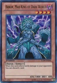 Brron, Mad King of Dark World - Legendary Collection 4: Joey's World - YuGiOh card