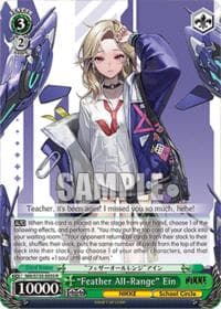 "Feather All-Range" Ein - GODDESS OF VICTORY: NIKKE Vol.2 - Weiss Schwarz card